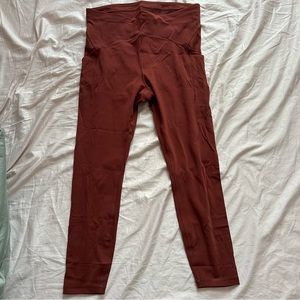 lululemon power thru high rise legging